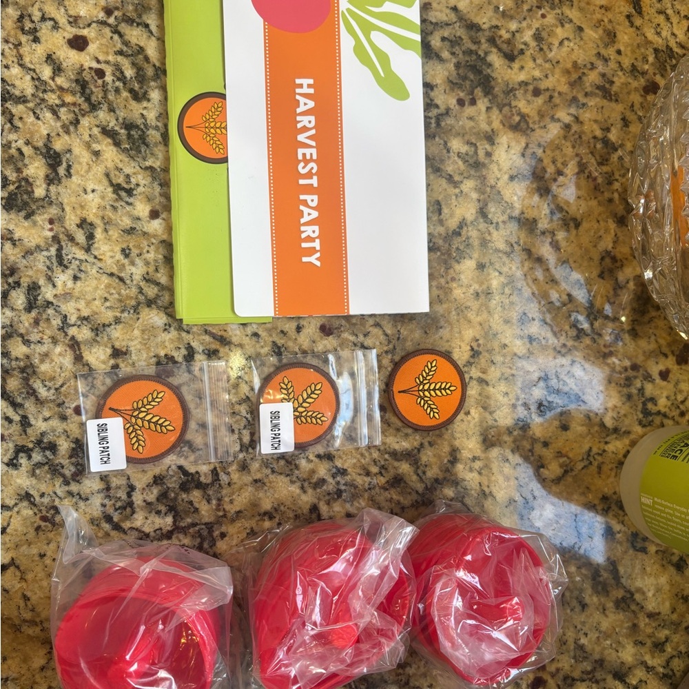 Raddish Kids Harvest Party complete set